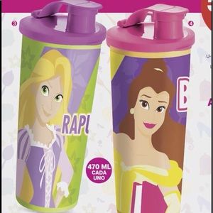 Tupperware Disney Princess 16 oz Tumbler Set of 2